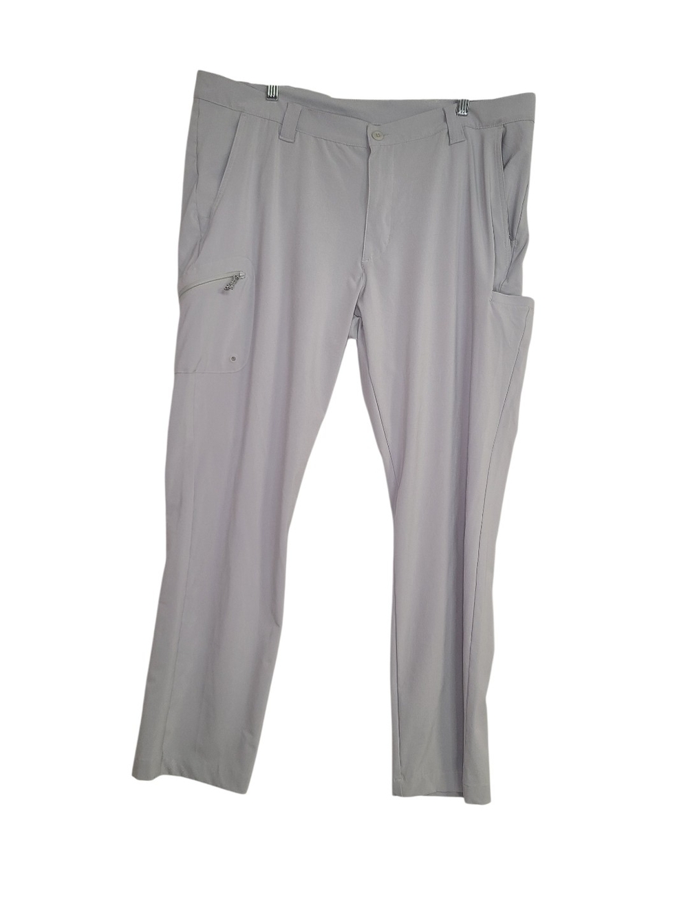 Columbia PFG Performance Fishing Gray 40W x 32L Mesh Pockets